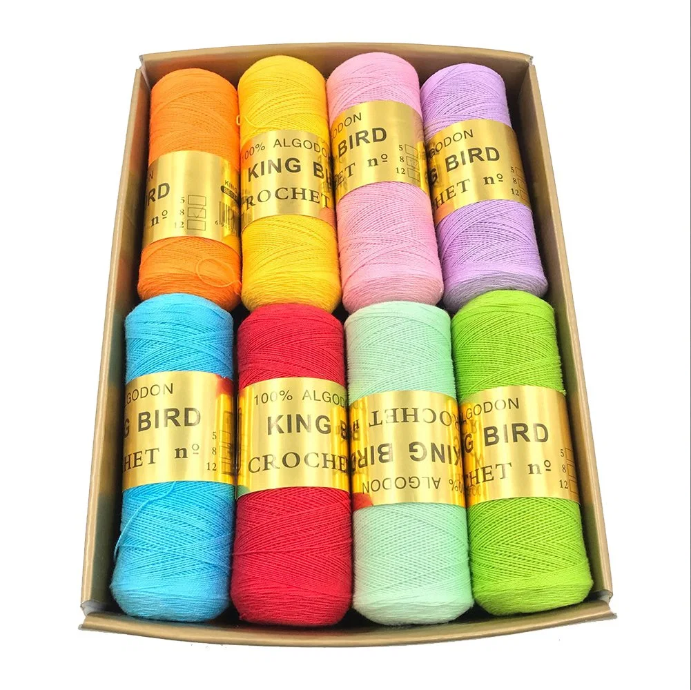 Hot Sell Wholesale/Supplier 100% Cotton Yarn Knitting Crochet Yarn