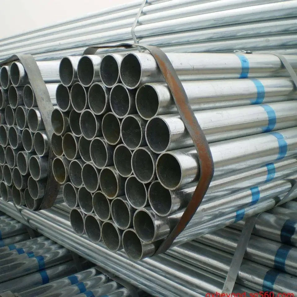 ASTM A106 Hot-DIP Seamless Welded Round Q195 Q215 Sch10 Zinc Coating 80G/M2 Dx54D Z275 Galvanized Steel Pipe