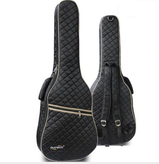 Customized Double Shoulder Guitar Music Backpack Instrument Bag Case (CY3586)