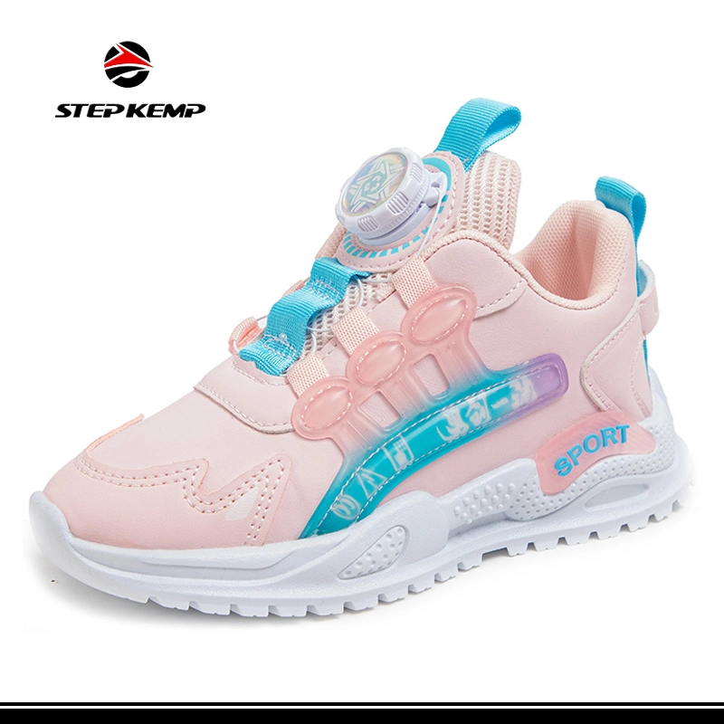 Kids Custom PU Comfortable Breathable Beautiful Sports Casual Shoes Ex-22r3138