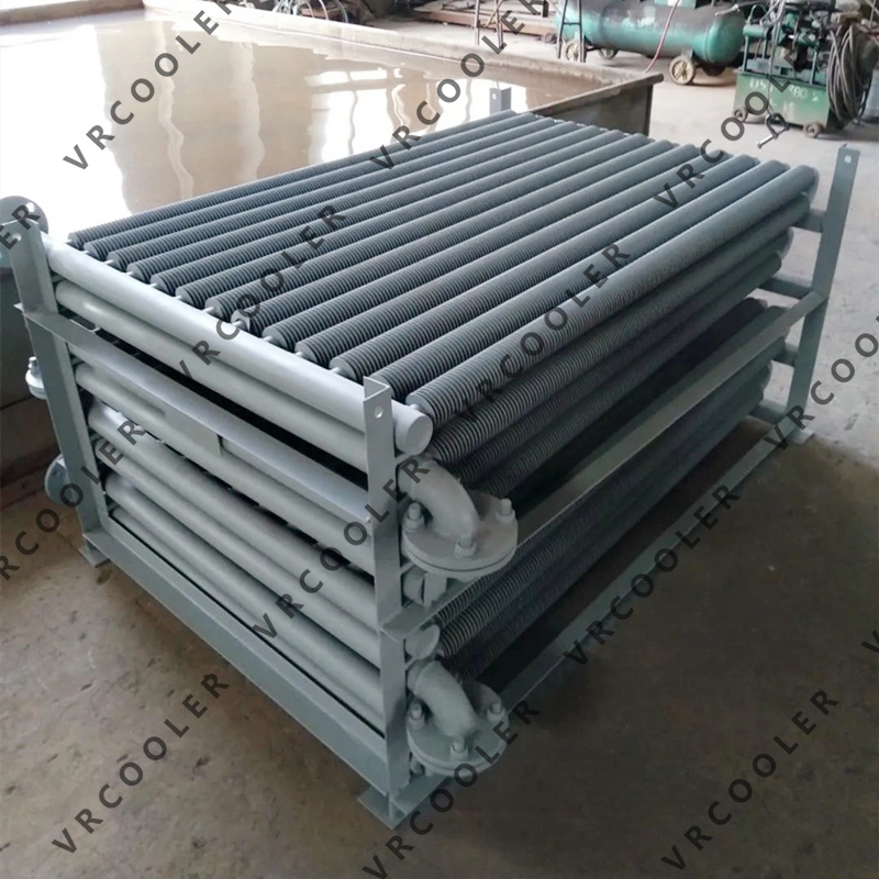 Latex Extruded Aluminum Tubes Finned Tubes for Stenter Drying Laundry Machines