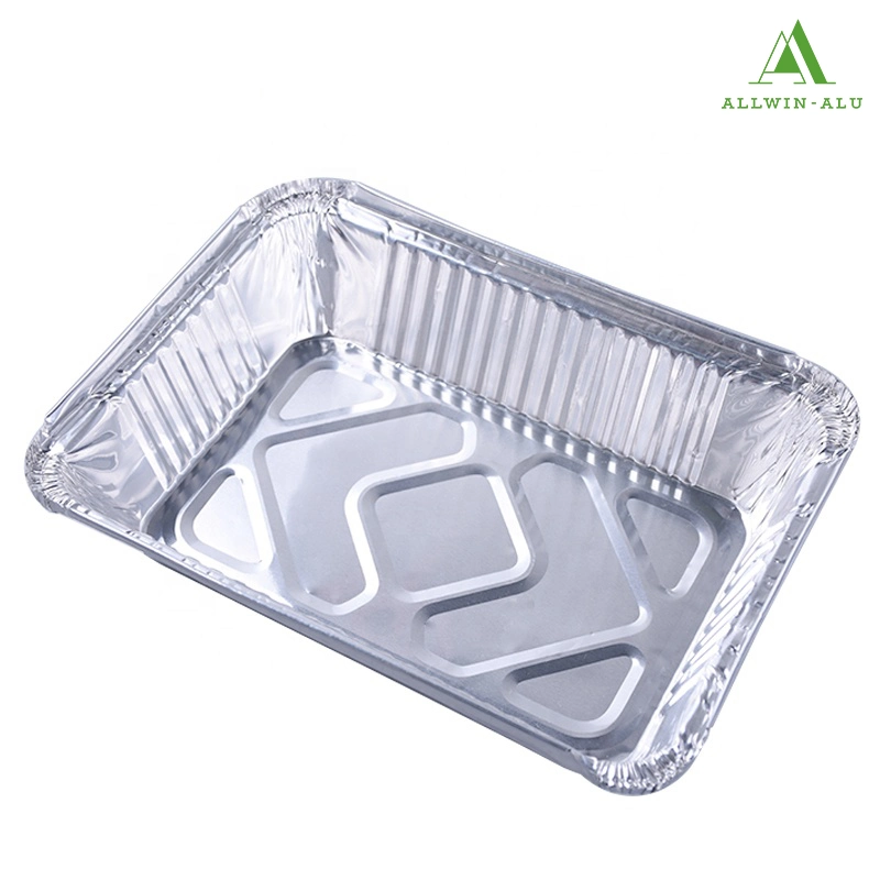 F4 Best Price Factory Directly Aluminum Foil Container/Tray with Cardboard Lid