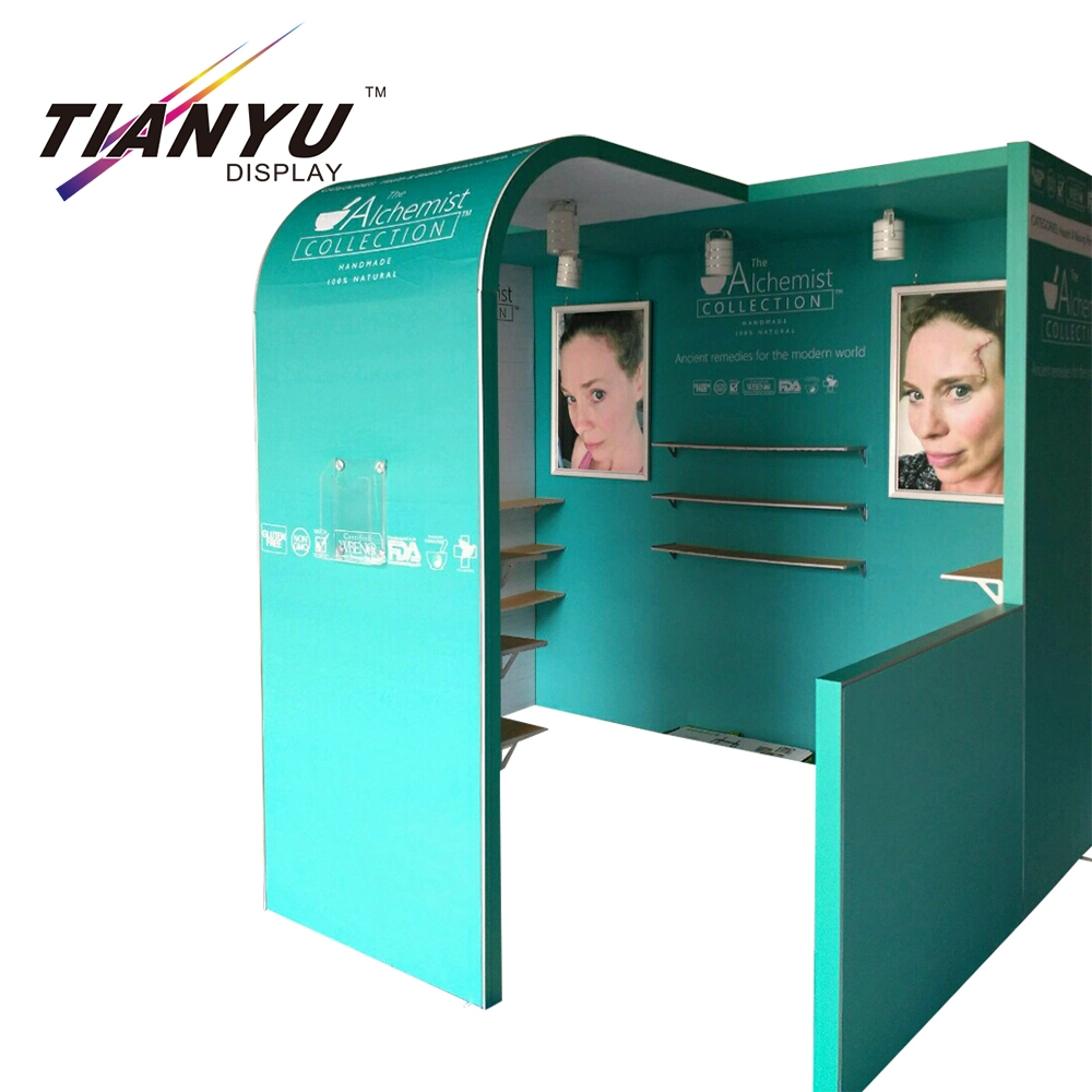 Beautiful Trade Show Advertising Cosmetic Exhibition