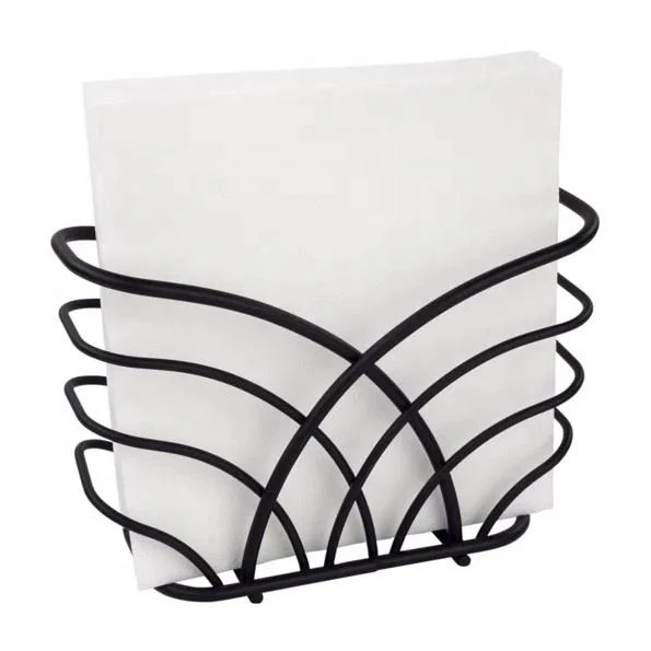 Custom-Made Stainless Steel/Carbon Steel/ Iron Parts Napkin Racks Are Made by 3D Wire Bending Machine