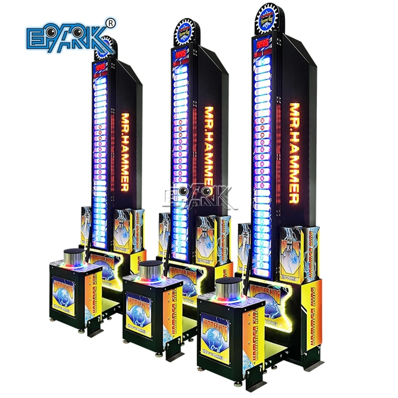 Most Popular Coin Operated The King of Hammer 2 Hitting Arcade Redemption Game Machine