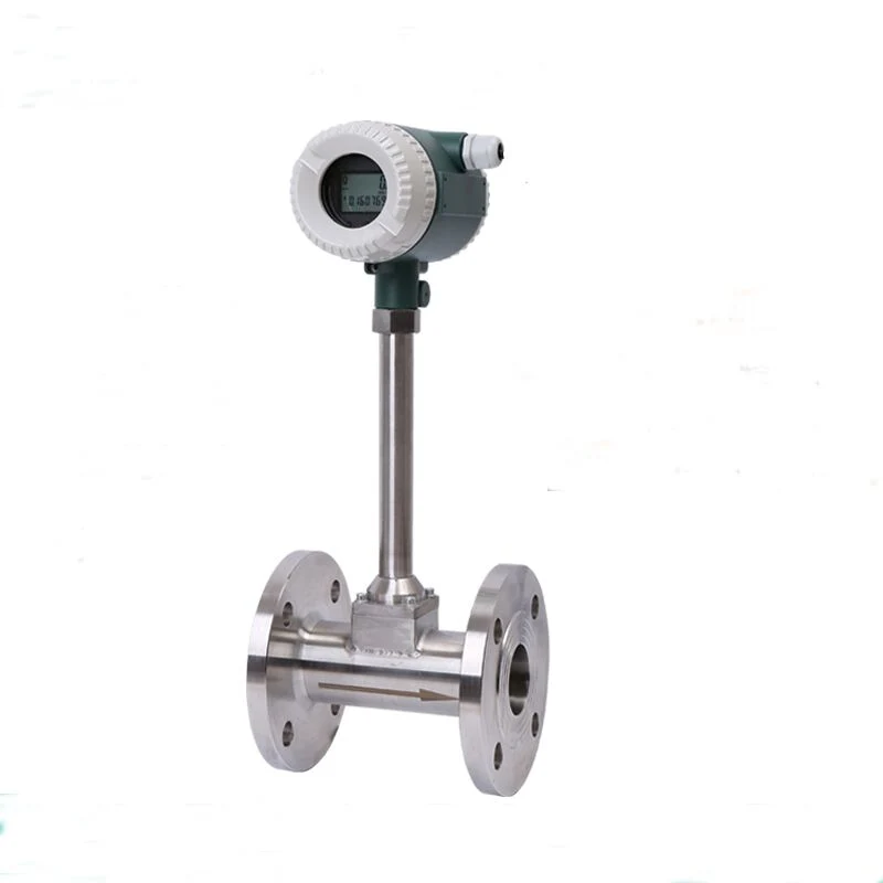 Vortex Flow Meter Flange Connection Thread Connection Clamp Connection and Insert Connection Large Diameter Can Be Customized CE