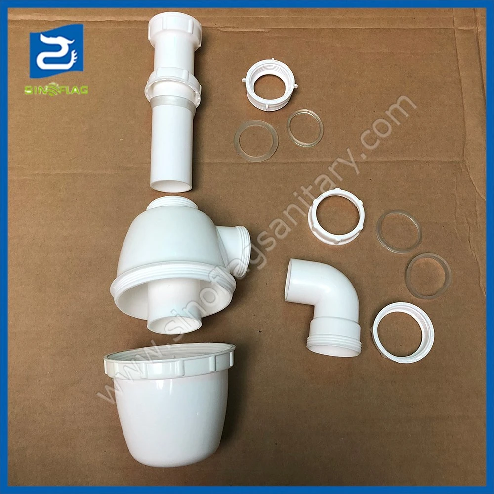 High quality/High cost performance  Sink Plumbing Siphon 1.1/2 Bottle Trap to Chile