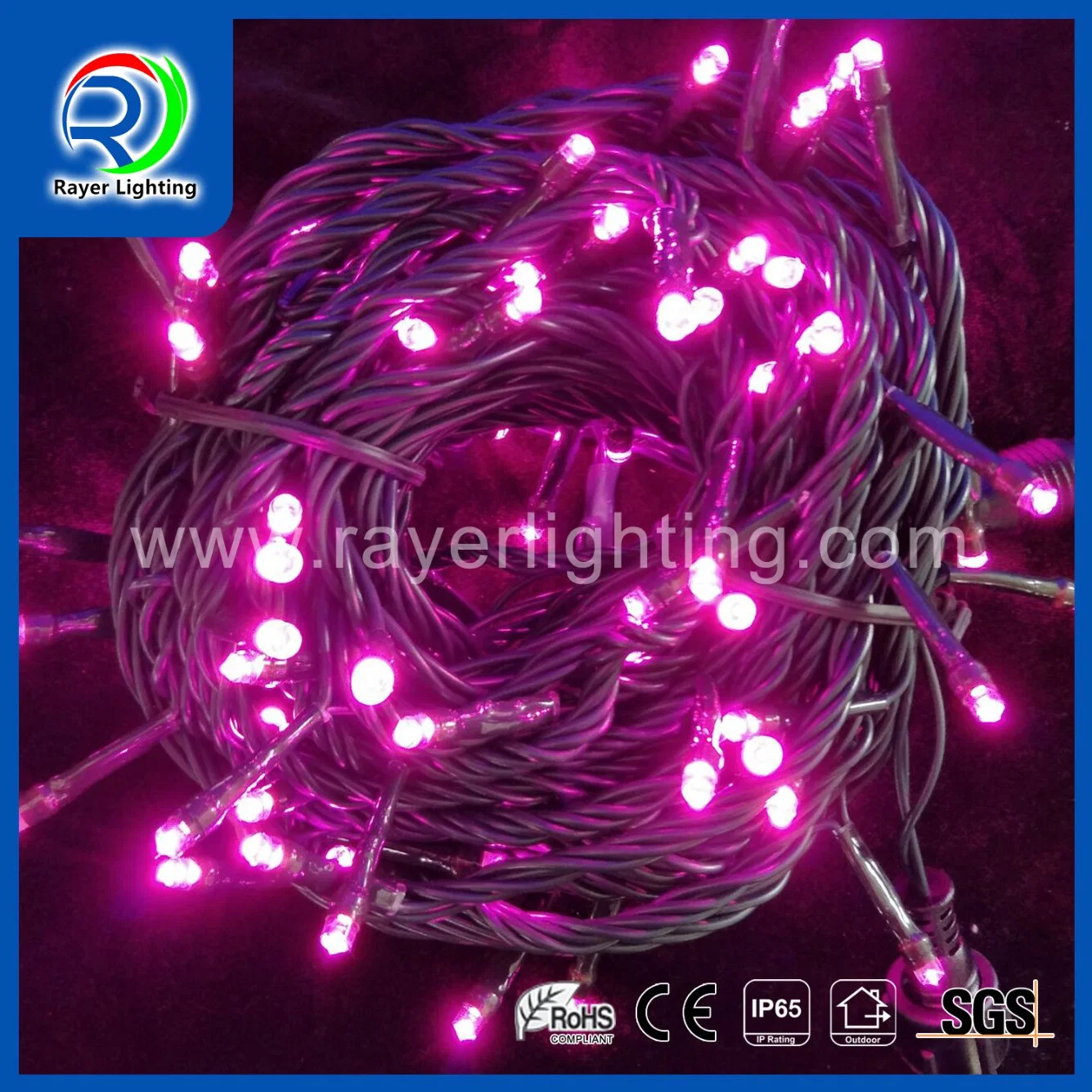 Room LED Lights Colored String Lights with Auto Flashing LED