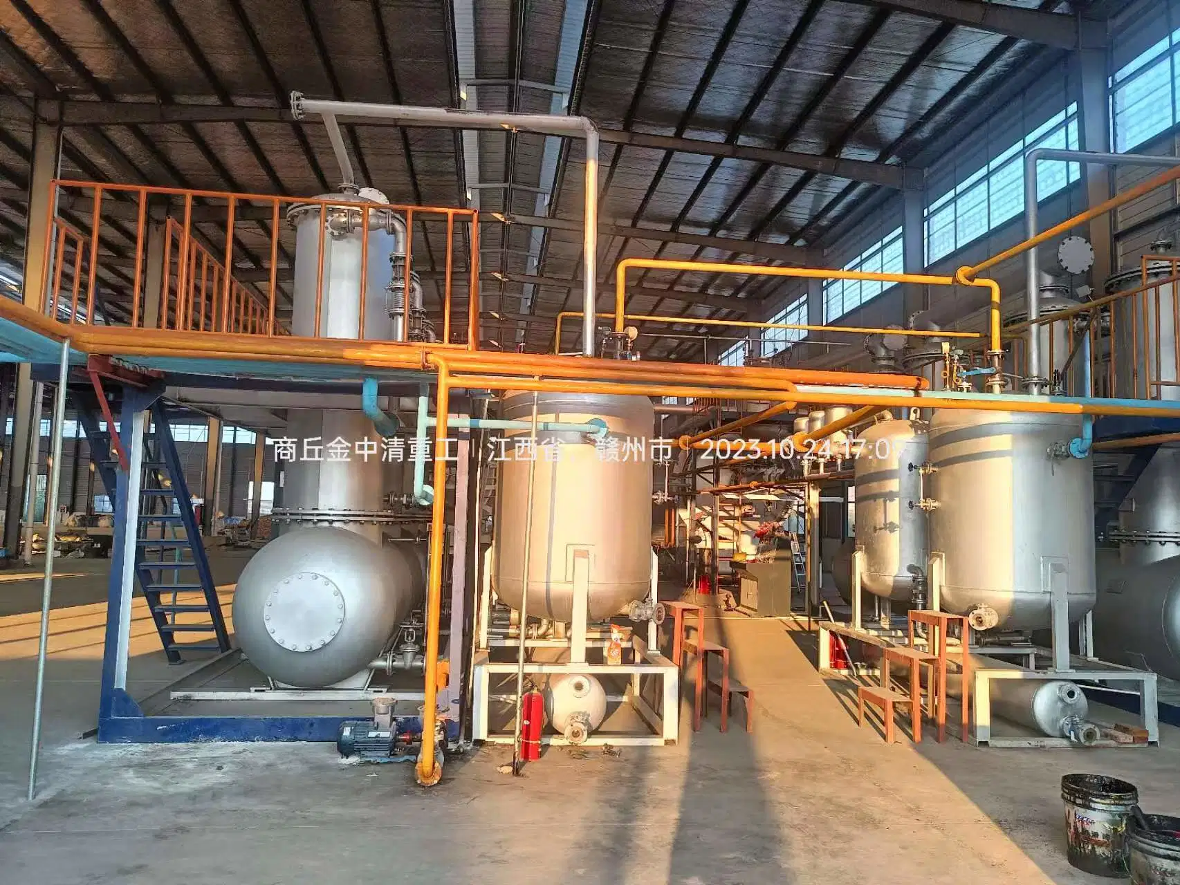 Good Use Waste Plastic Pyrolysis to Oil Machine