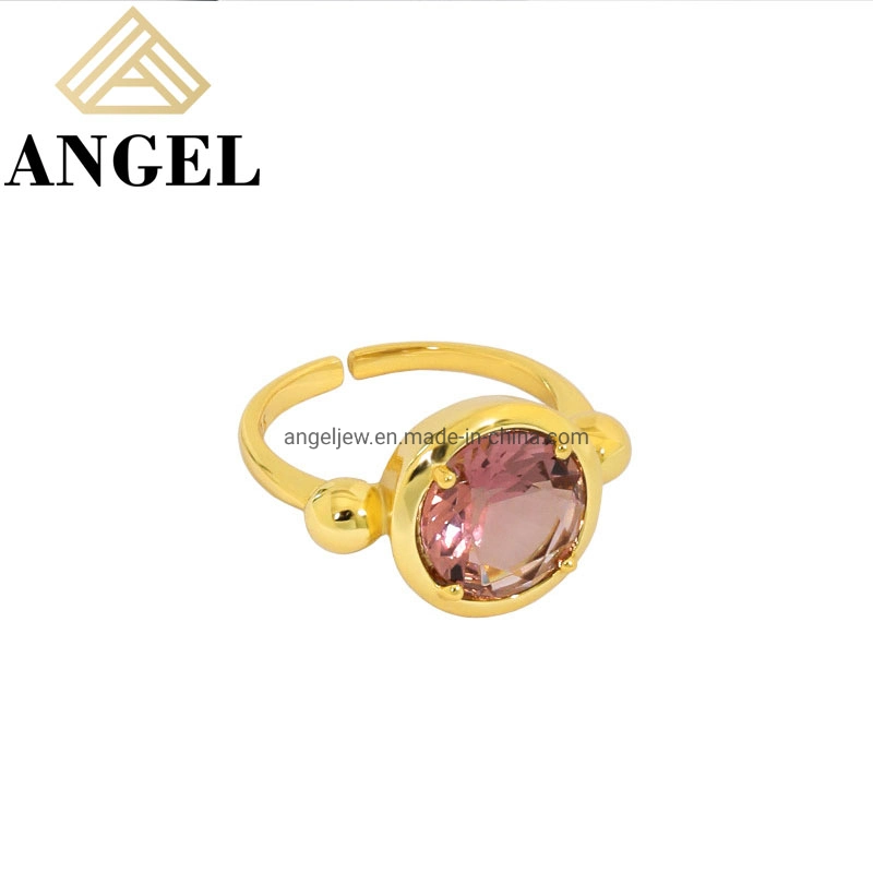 New Arrival S925 Sterling Silver Jewellery Factory Direct Wholesale Gold Plated Ring