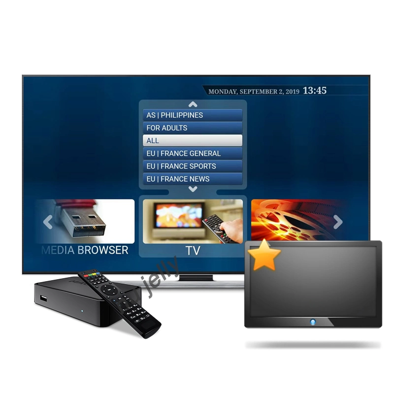 Teste gratuito IPTV M3U Link 1 ano línguas nacionais TV Descrição da caixa TV Watch grátis