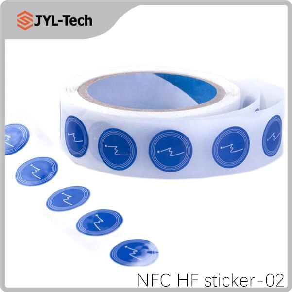 NFC Chip Ntag213 Aufkleber Wet Inlay 13,56MHz RFID Ntag213 Etikett Tag