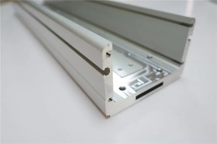 Custom Aluminum Alloy Extrusion Flae Tube LED Profile