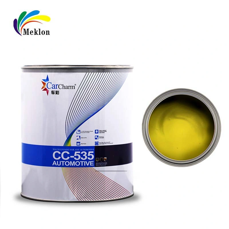 Meklon Spray Paint F-122p 1K Basecoat Transparent Yellow Automotive Refinish Paint