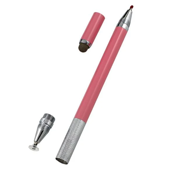 Custom Handy Touchscreen Stylus Tuch Kopf Transparent Disc Stift Flachzeichnung Stift 3-in-1 Stylus