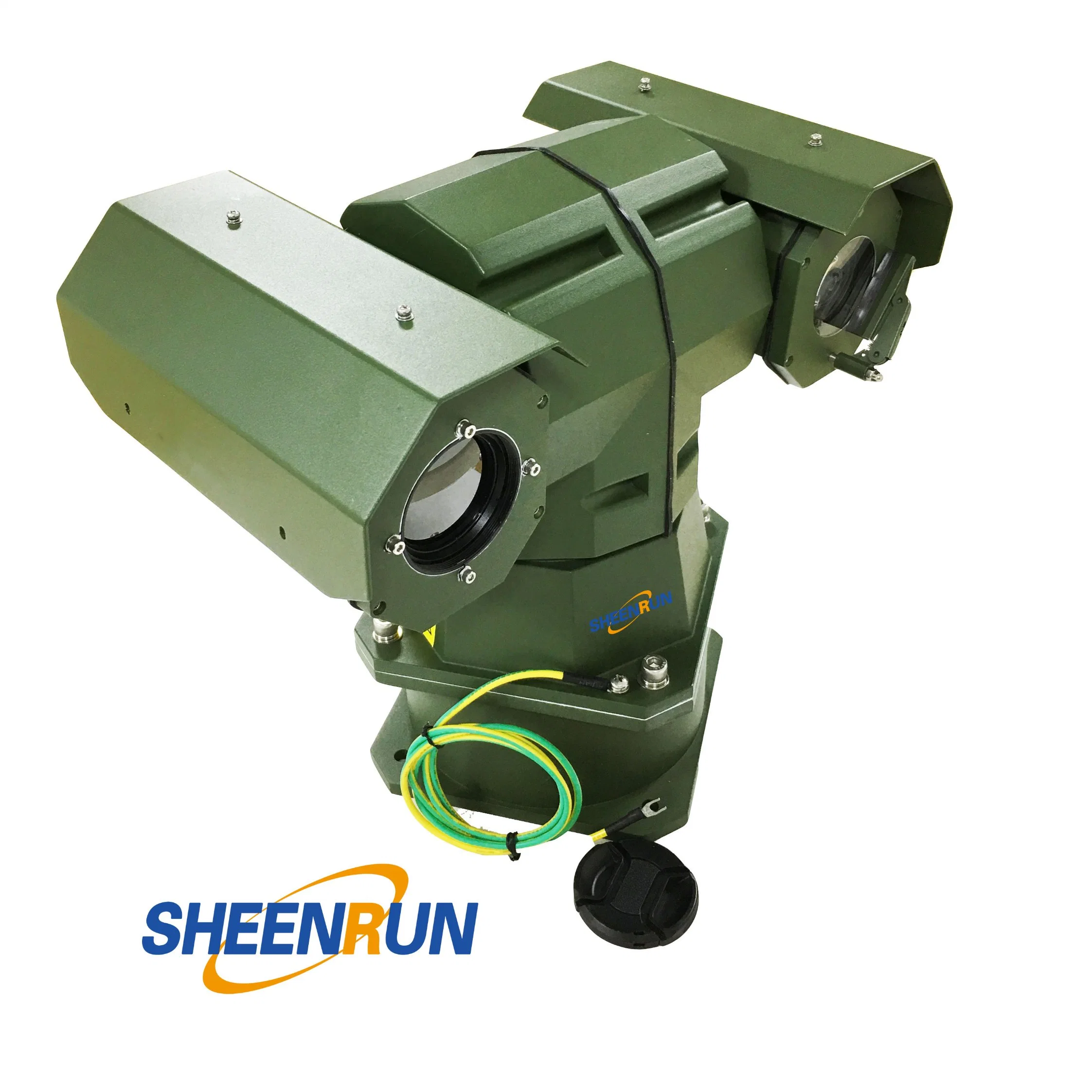 Rugged Dual Sensor PTZ Night Vision Thermal Camera for Coal Yard