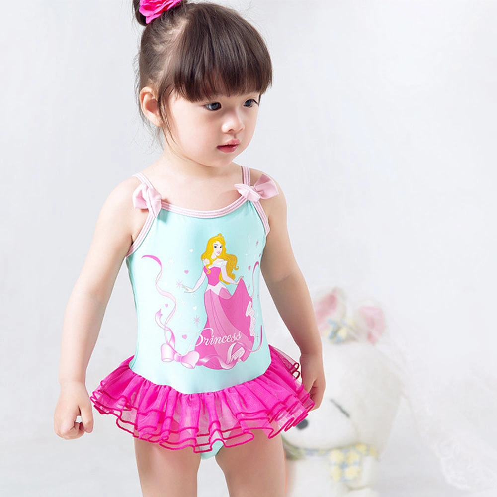 Prêt à expédier en stock en gros d'expédition rapide cute baby girls maillot de bain un morceau Kids Maillot de bain de petites filles piscine d'usure de l'ouest de l'usure