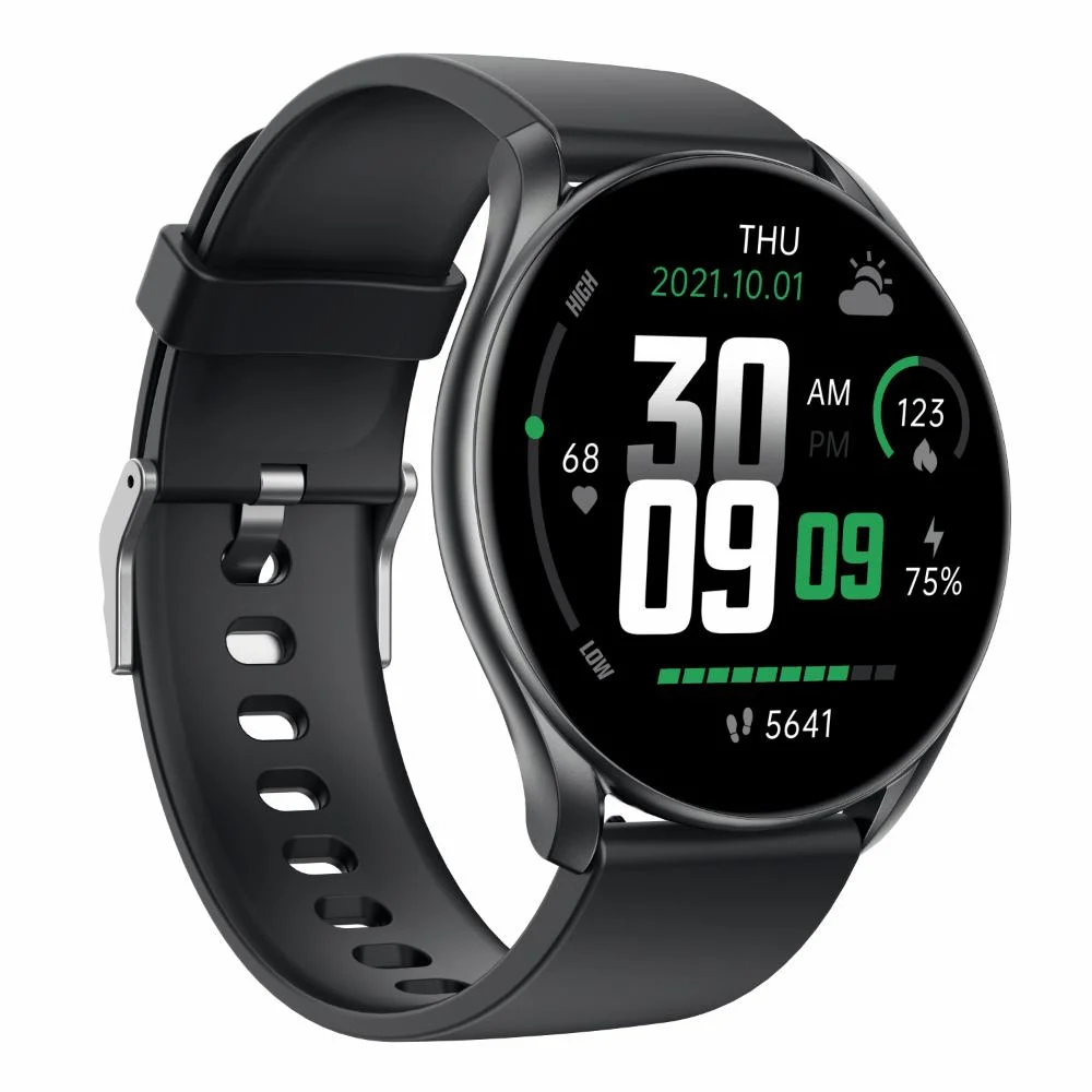 Benutzerdefinierte Runde Zifferblatt Display Smart Watch Bluetooth Steuern Sie Mehrere Sport Modi Smartwatch