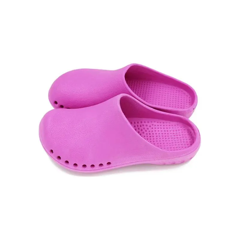 Pte Slip Resistant Rubber Medical Surgical Clog Slipper Hospital Operating Theatre Shoes