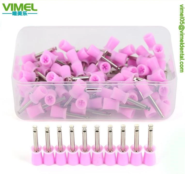 100PCS Dental Materials Colorful Dental Disposable Polishing Prophy Cup