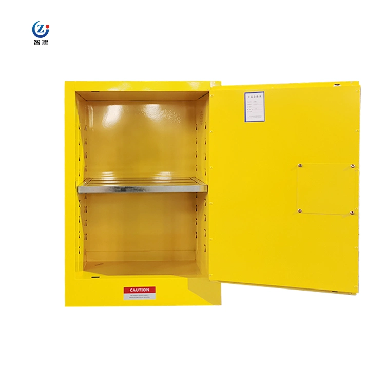 Two Layers Steel Flammable Storage Cabinet Chemistry Lab