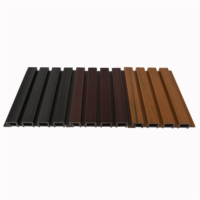 New Product Wholesale/Supplier Co-Extrusion Hollow WPC Interior/Exterior Fluted Wall Panel