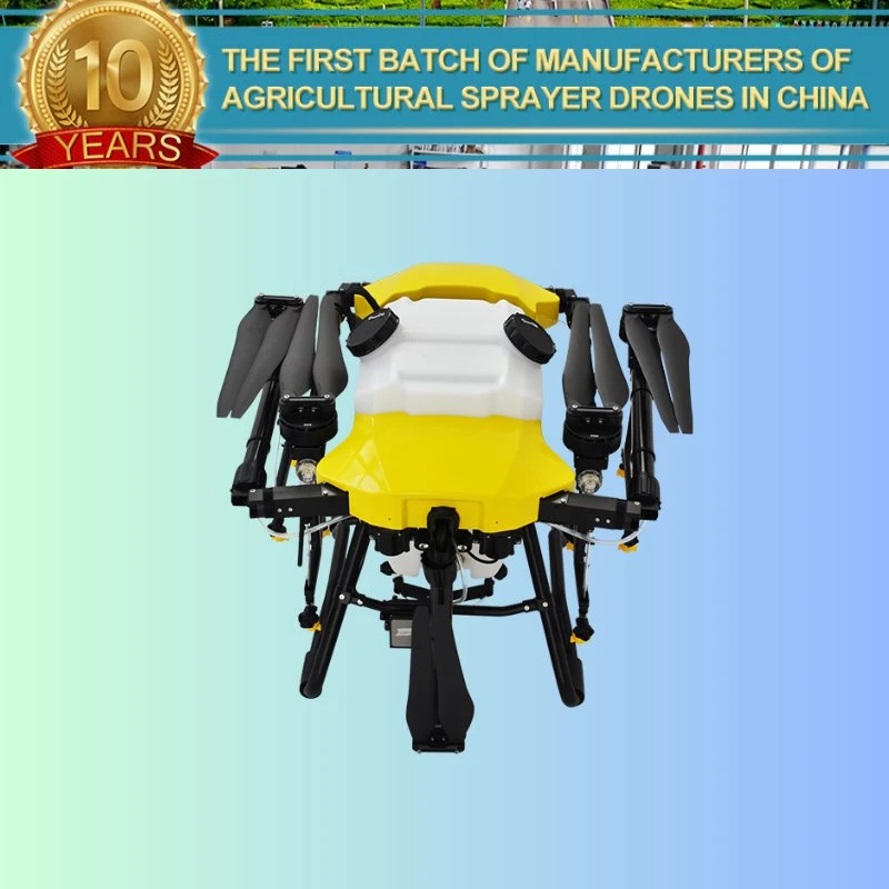 Joyance Plegado rápido de largo alcance 10/16/30/40l pulverizador agrícola Uav Drone con altura fija el radar y el FPV de la cámara como Dji