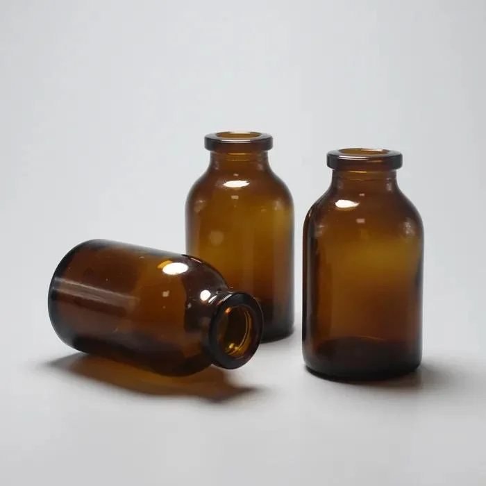 30ml Amber and Clear Medicine Bottles Drug Glass Packaging Bottle Containers