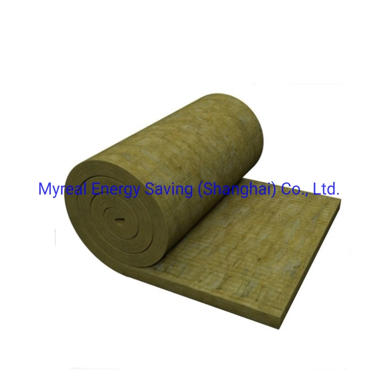 Thermal Insulated Rock Wool Felt with Wire Mesh Mineral Wool Thickness 50 mm Rock Wool Felts