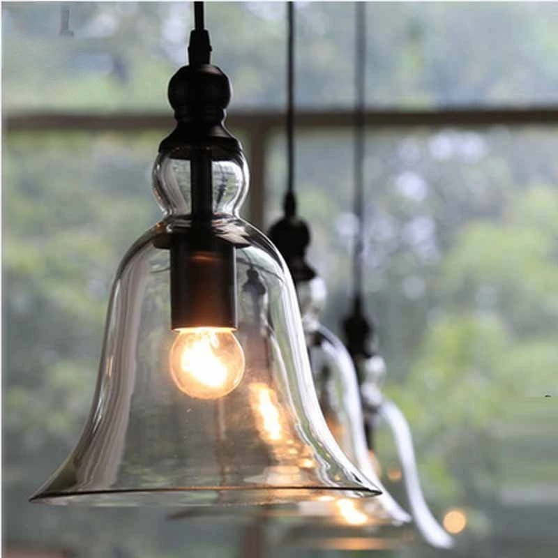 European American Style Pendant Lighting Creative Bell Hanging Lamp (WH-GP-76)