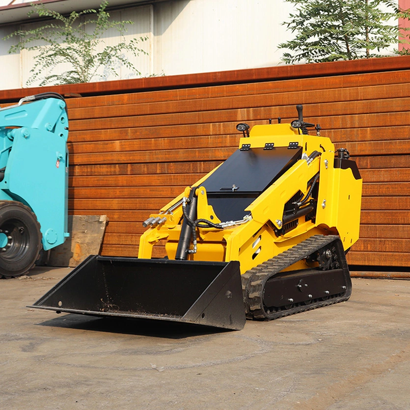 Multifunktionales CE EPA Home Farm Garden Benzin Diesel Mini Klein Micro Compact Skid Steer Loader zum Verkauf