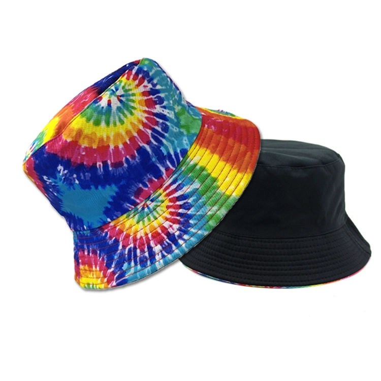 Prix d'usine Logo personnalisé tie dye Fashion tie dye godet Cap Hat