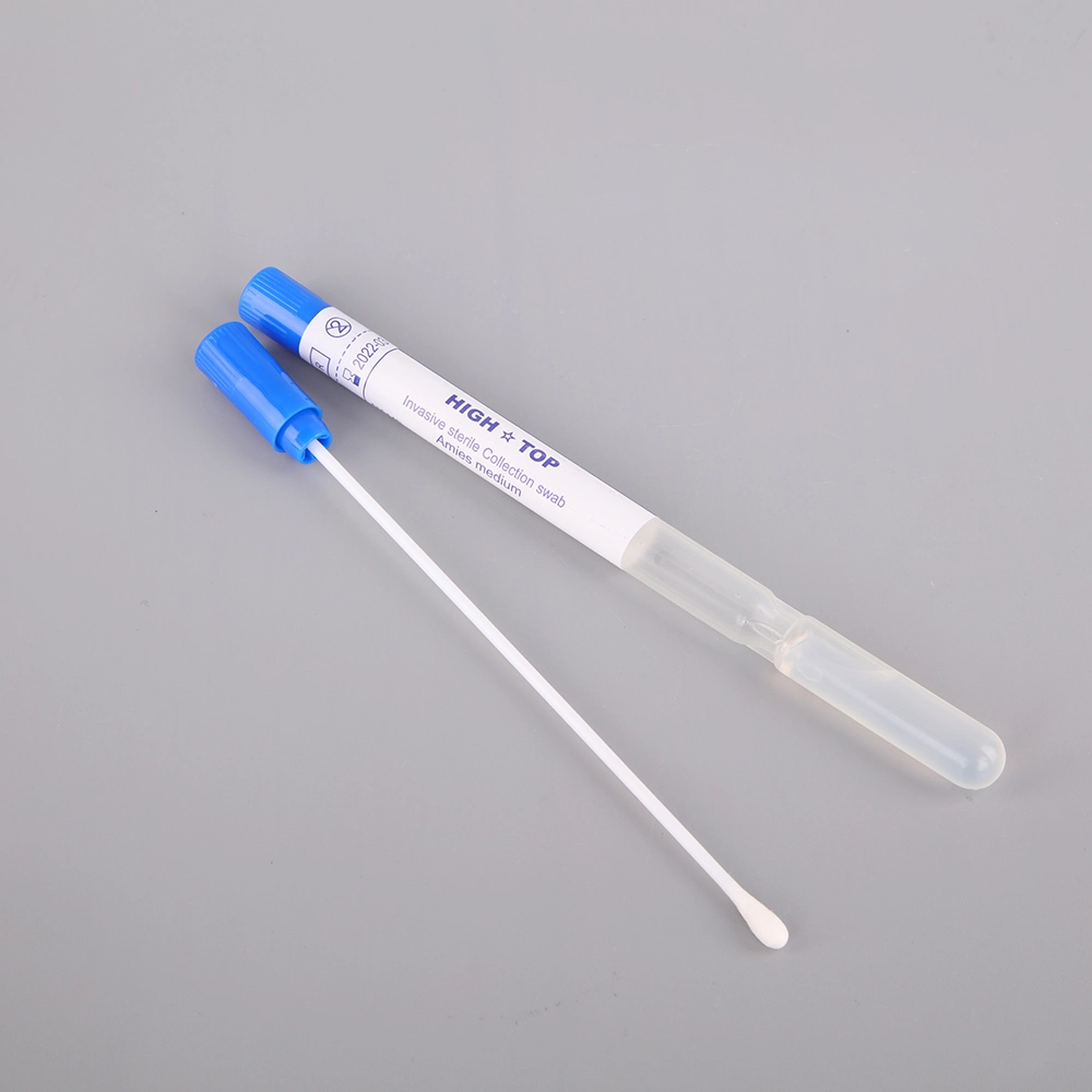 New Design Swab Sticks for Oral Care 100 Cotton Tip Disposable Medical Use Transport Swab Tube with Great Price