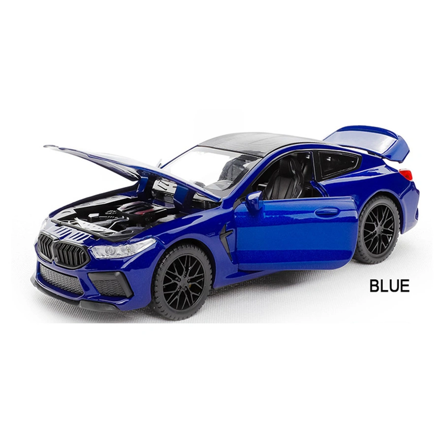 Hot Selling BMW Model Car 4 Open The Door and Pull Back The Die Cast Toy Car Model Children&prime; S Entertainment Toys