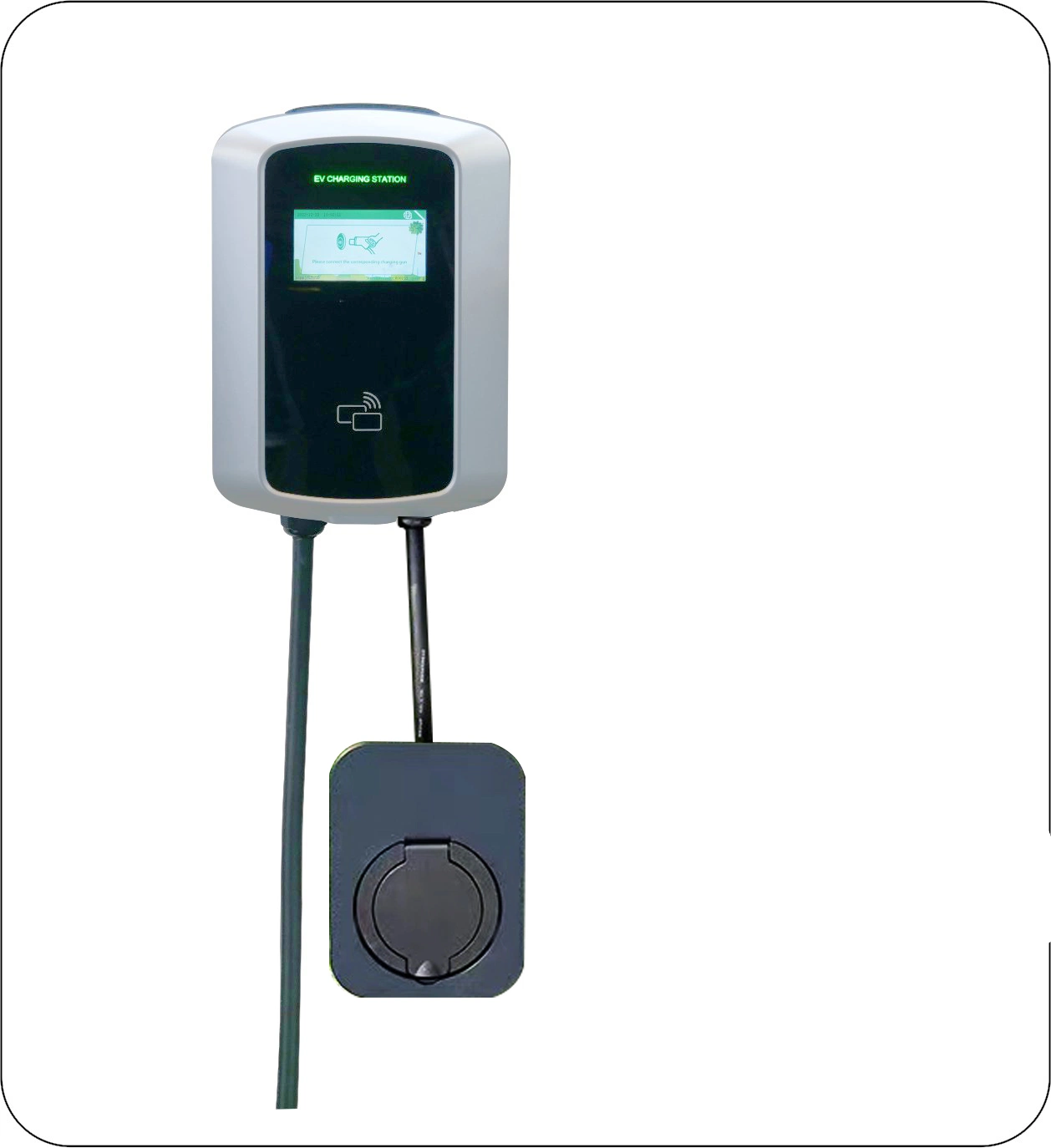 Bluesky 22kw Wallbox Type2 EV Charger with Bluetooth Control EV Charging Station for Householdv