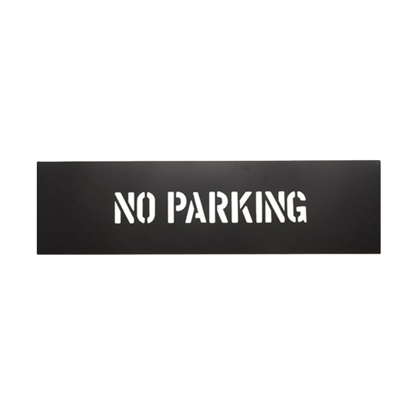 PVC Warning Sign Stencil Keep It out Thickness 0.015 in Size 2 in*6 in