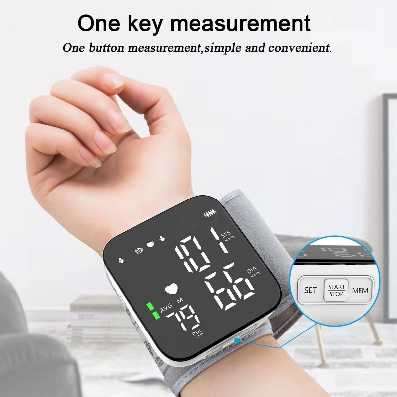 Wholesale/Supplier Latest Models Automatic Wrist Digital Bp Monitor for Measuring Pulse Rate