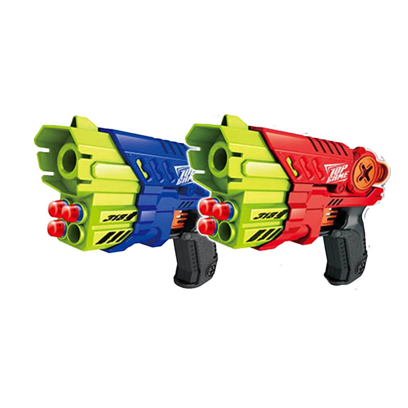 Manual Soft Bullet Gun with Practice Target Toy (10346084)