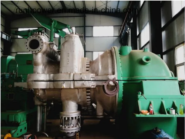 Used Steam Turbine and Generator for Power Plant