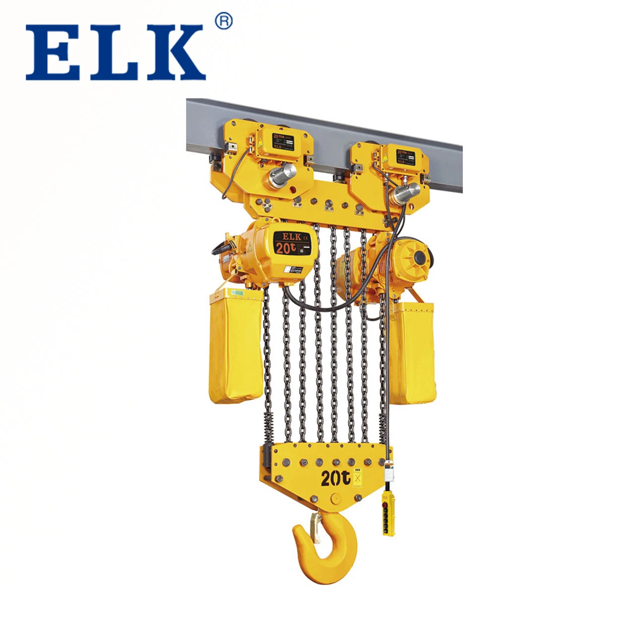 25 Ton Heavy Duty Cargo Crane Electric Chain Hoist