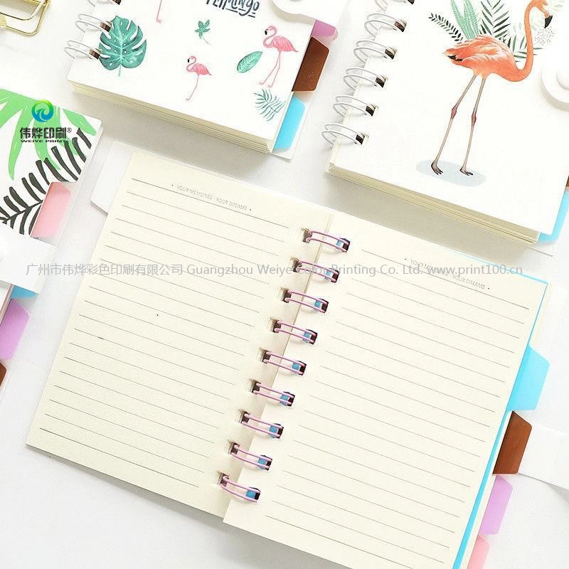 Custom Printing Paper A4 Spiral Promotion Notebook