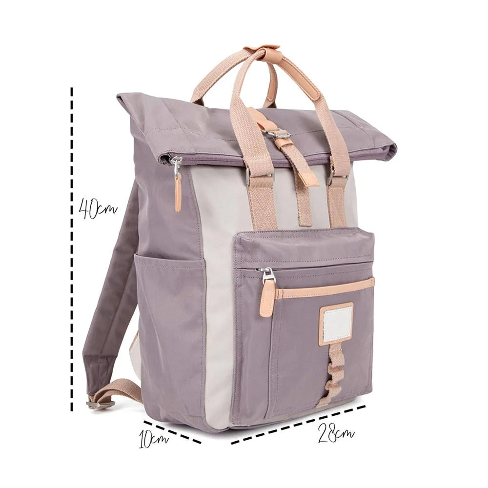 2023 Modern and Stylish Classic Folded Roll Top Robust Cute Backpack