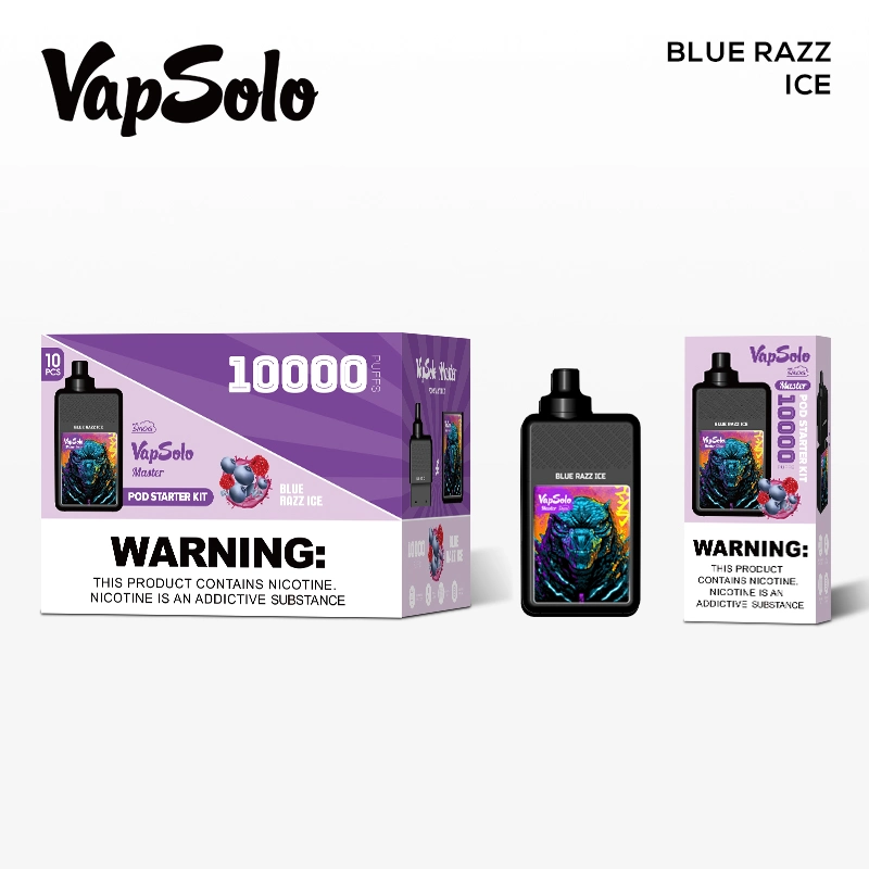 Vapsolo E Shisha Puff 10000 Master Kit Wholesale/Supplier Oil Vape Pen Wotofo Ultra Essential Oil Vape My Shisha