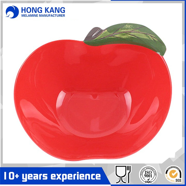 OEM Melamine Mixing Apple Shaped Bowl