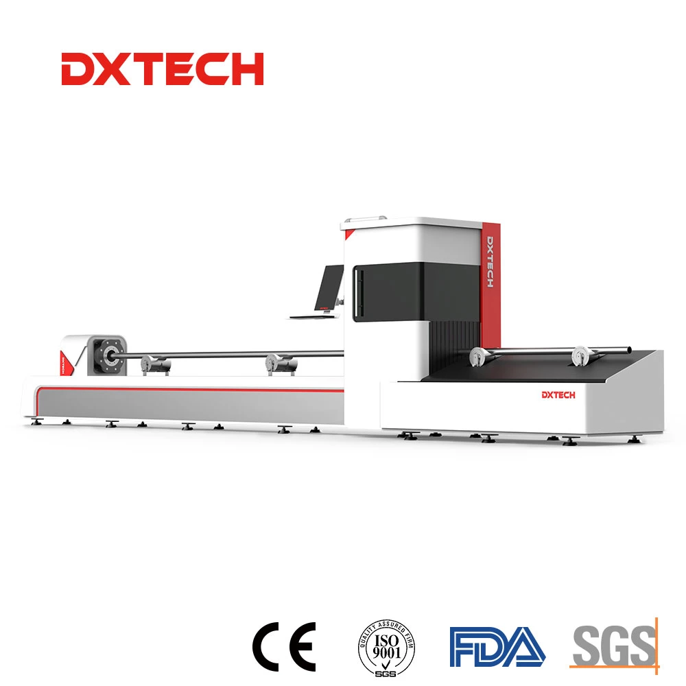 3015 Metal Tube Pipe Laser Cutting Machine Equipment for Metal Tube Pipe with Ipg Raycus Laser