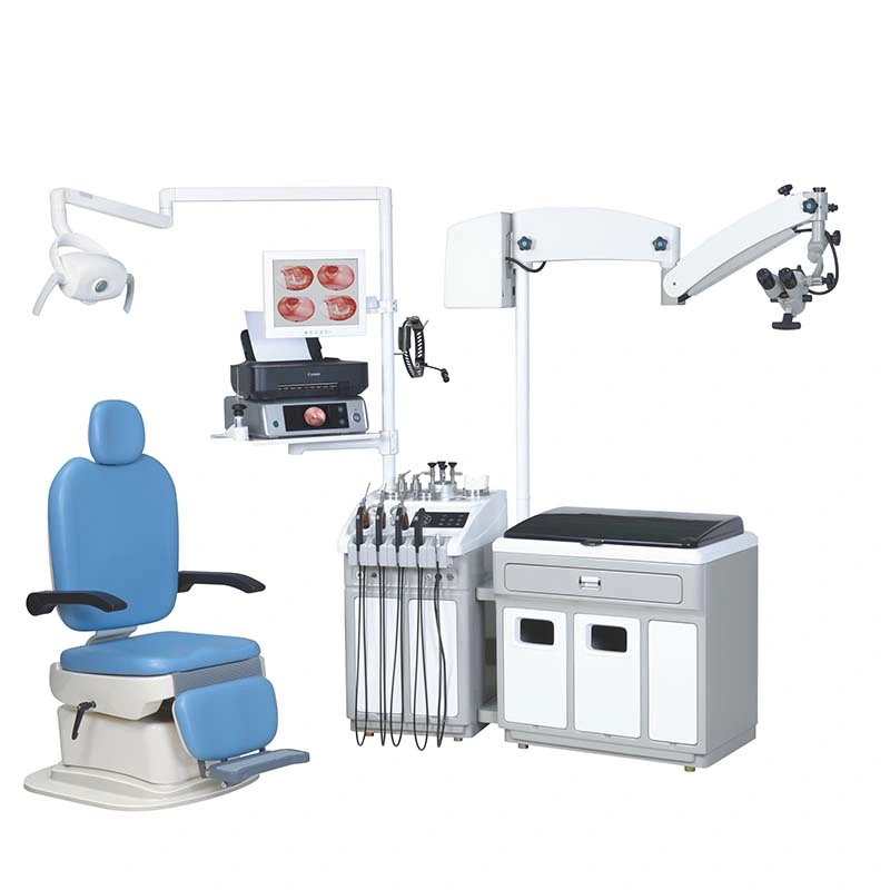 Medical Equipment Ent Comprehensive Ent Treatment Unit with Ent Endoscope Camera Microscope