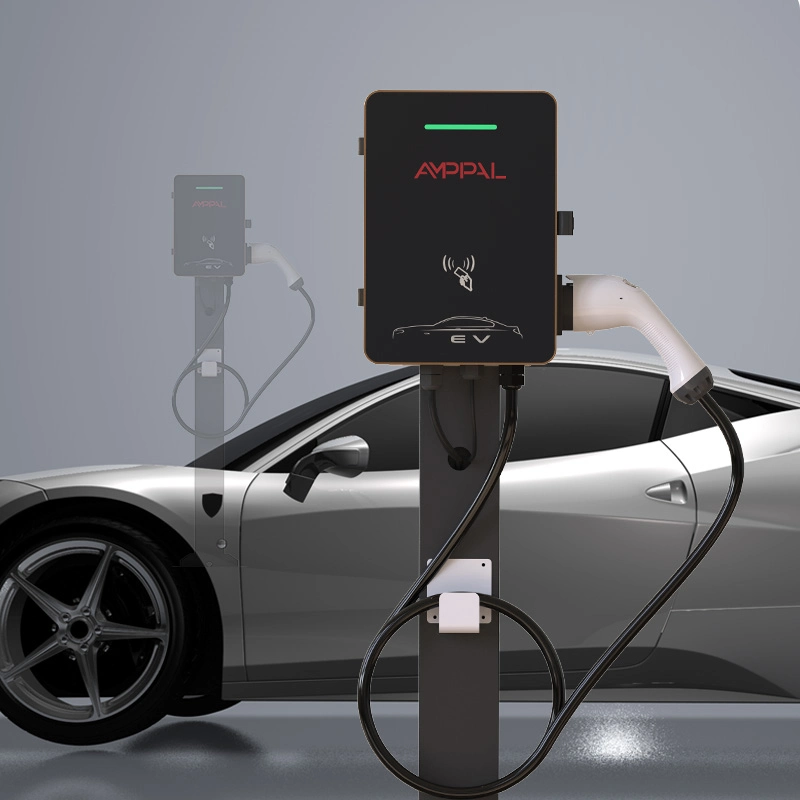 Kayal High Quality EV Electric Vehicle 7kw Column Charging Station Charger for Electric Car