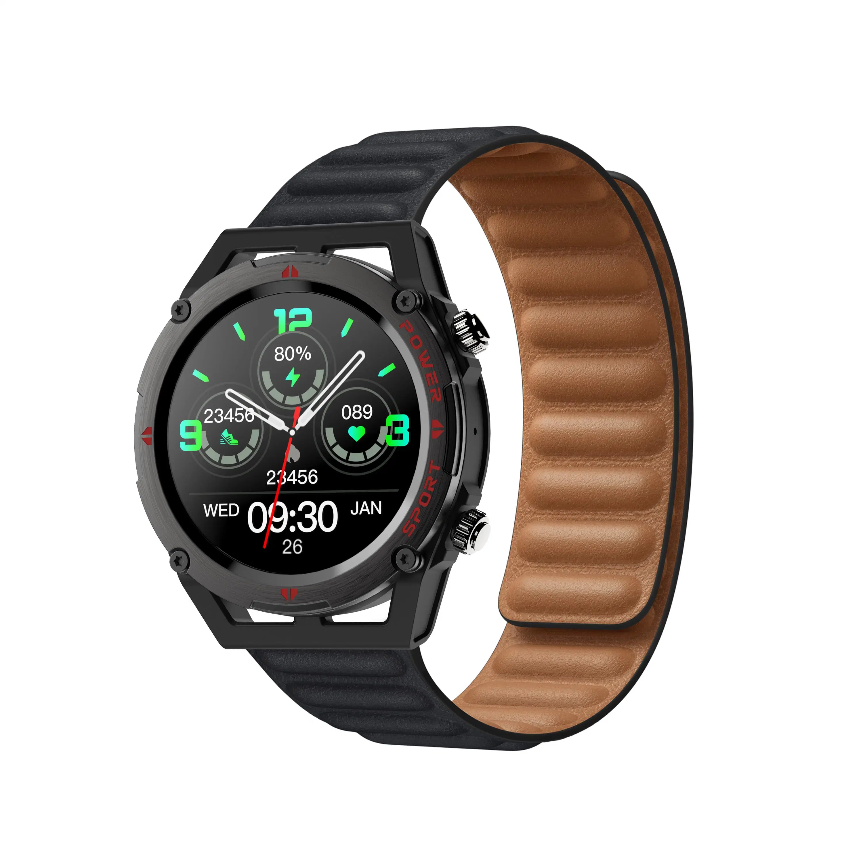 Tws Bt Écouteurs sans fil Casque bon marché Casque intelligent Tracker de santé Surveillance de la santé Bluetooth Smartwatch