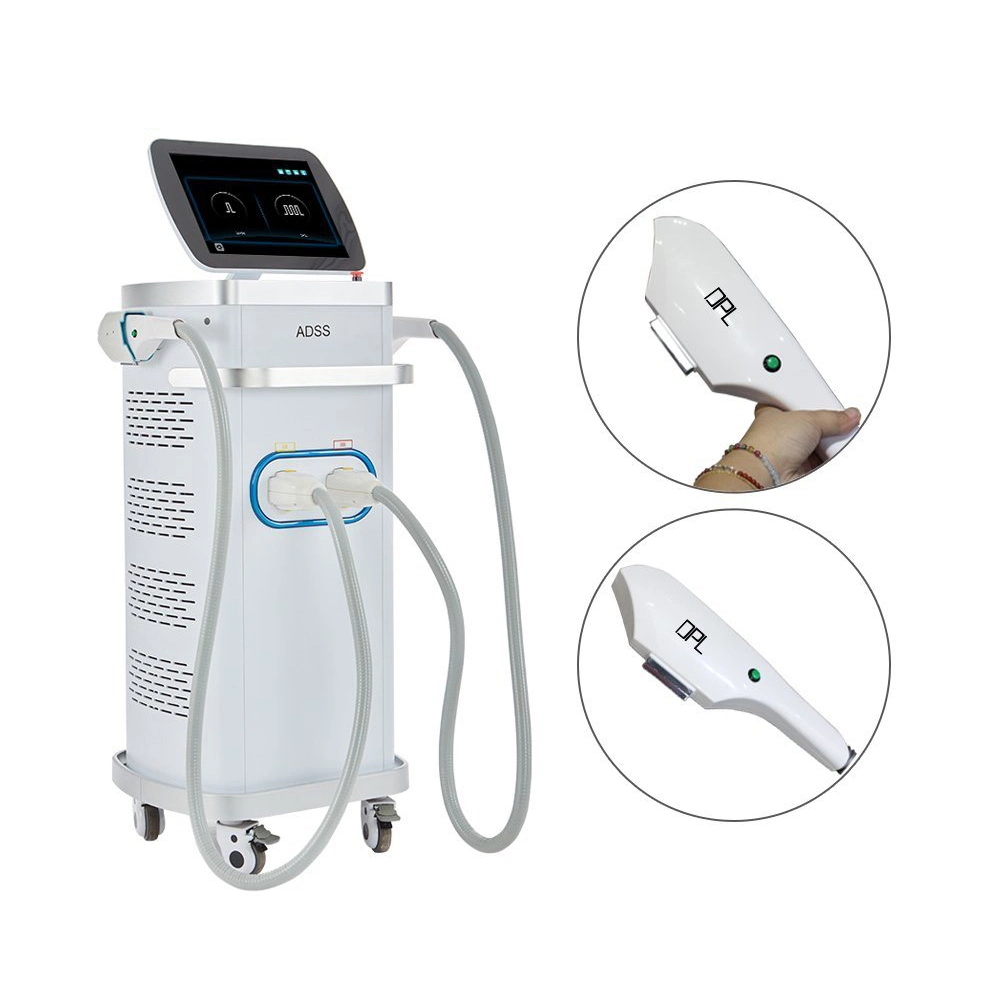 2023 IPL Ice Cooling Beauty machine lumière intense pulsée DPL Instrument de rajeunissement de la peau laser enlèvement de cheveux équipement de beauté IPL