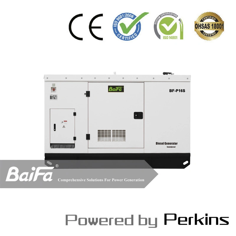 13.2kw Rental Silent Soundproof Portable Electric Power Gas/Diesel Generator Powered by Perkins Engine